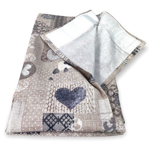 SHABBY TENT beige cm.150X280 Tyrolean made MADE in ITALY