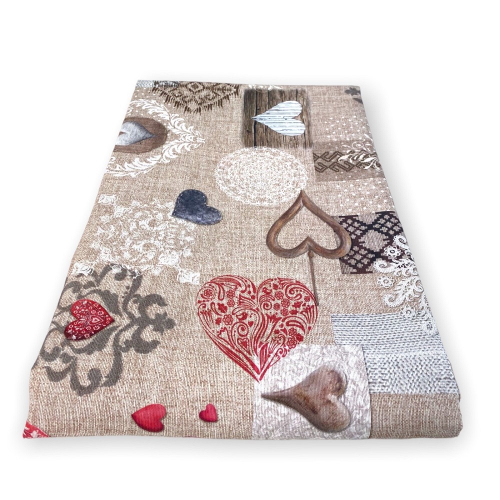 FUNDA DE DECORACIÓN Funda GRAN SCARF COLCHA de sofá Funda de sofá Tirolesa SHABBY RED
