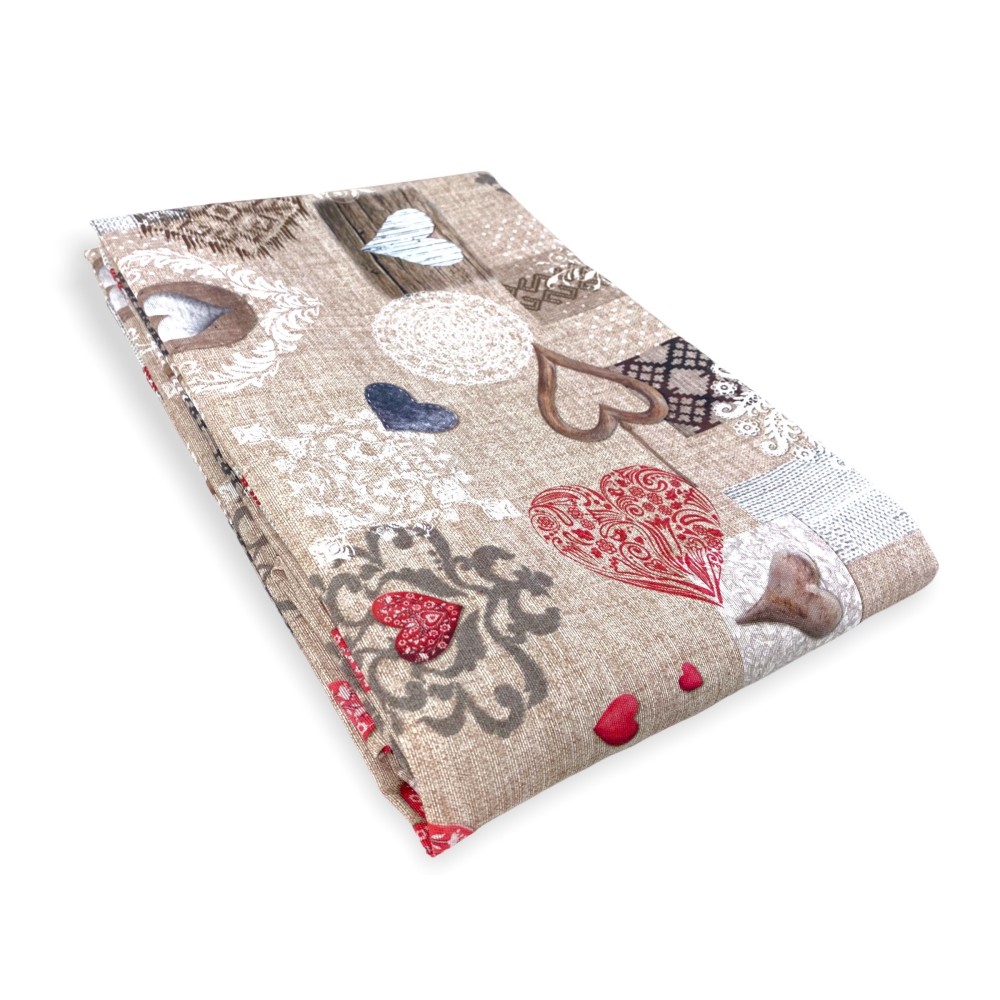 FUNDA DE DECORACIÓN Funda GRAN SCARF COLCHA de sofá Funda de sofá Tirolesa SHABBY RED