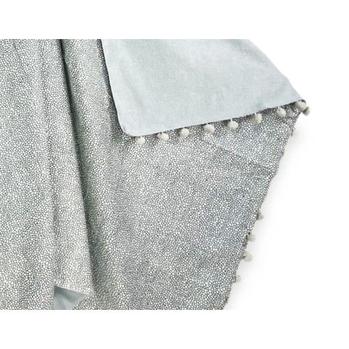 TELO mare doppio KIKOY Boy Grigio in COTONE e in SPUGNA con ZAINO KEEP