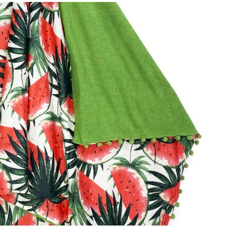 Bedrucktes Strandtuch mit Wassermelonen 2