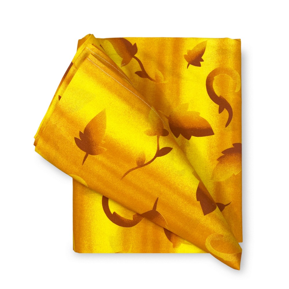 SERVIETTE HOUSSE DE MEUBLE GRAN SCARF couvre-lit CANAPÉ HOUSSE tissu FEUILLE JAUNE