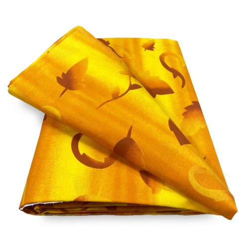 FURNISHING COVER GRAN SCARF bedspread SOFA COVER fabric YELLOW LEAF