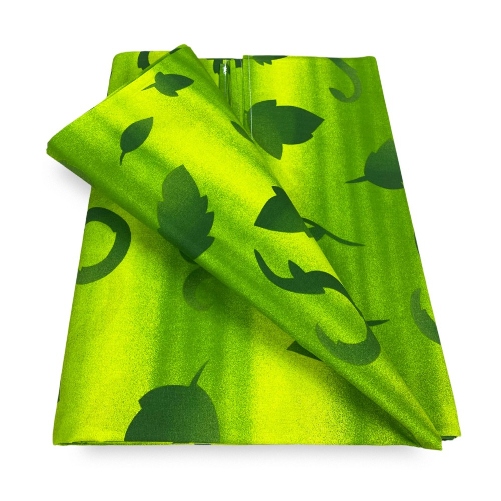 BADEN BEZUG GRAN SCARF Tagesdecke SOFA BEZUG Stoff GREEN LEAF