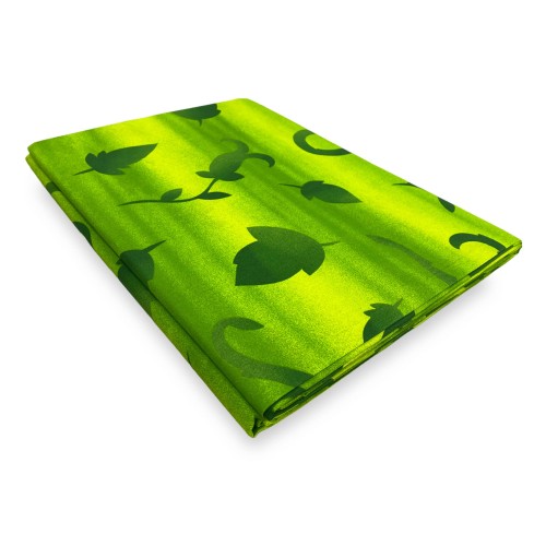 SERVIETTE HOUSSE DE MEUBLE GRAN SCARF couvre-lit CANAPÉ HOUSSE tissu VERT FEUILLE