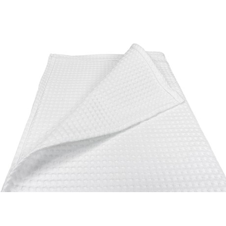 Serviette de bain en pur coton nid d'abeille 2