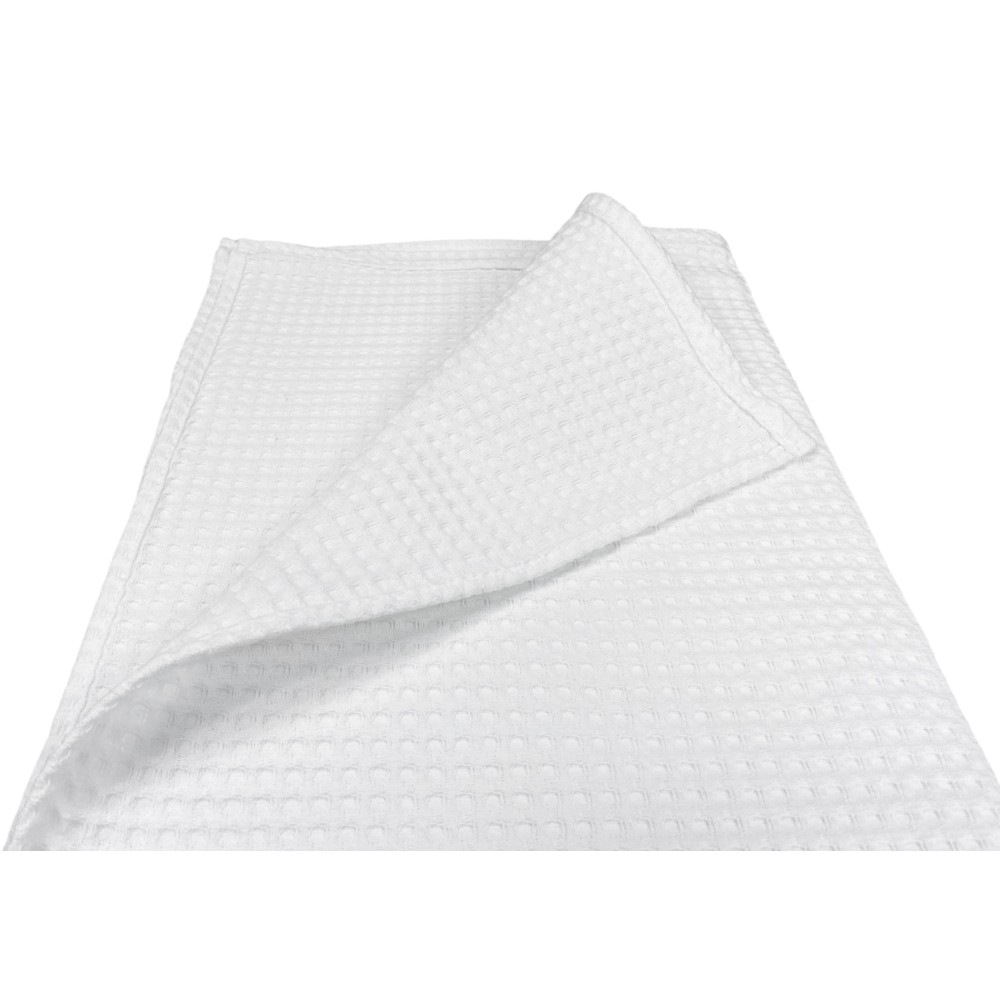 Set of 6 towels 60X100 in pure cotton, honeycomb.