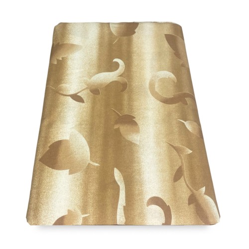 SERVIETTE HOUSSE MEUBLE GRAN FOULARD couvre-lit CANAPÉ HOUSSE tissu FEUILLE BEIGE