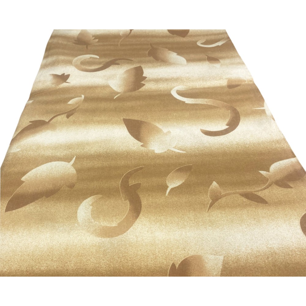 BADEN BEZUG GRAN SCARF Tagesdecke SOFA BEZUG Stoff FOGLIA BEIGE
