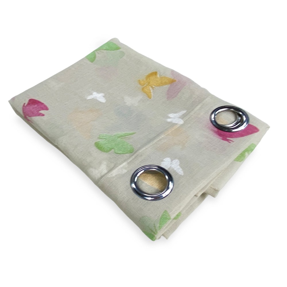 TENTE MODERNE FARFALLE Beige cm. 140X280 emballé