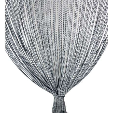 Mariel © SOFT BEADED TENT en Tissu Anti-insectes doux anti-bruit avec Fils Gris