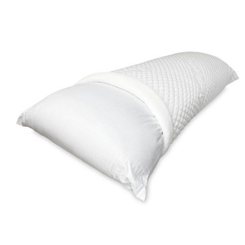 SOUS TAIE D’OREILLER Antia acariens HYPOALLERGÉNIQUE BRIGITTE massant des BULLES cm. Taille 50x120 Français Piazza e Mezza