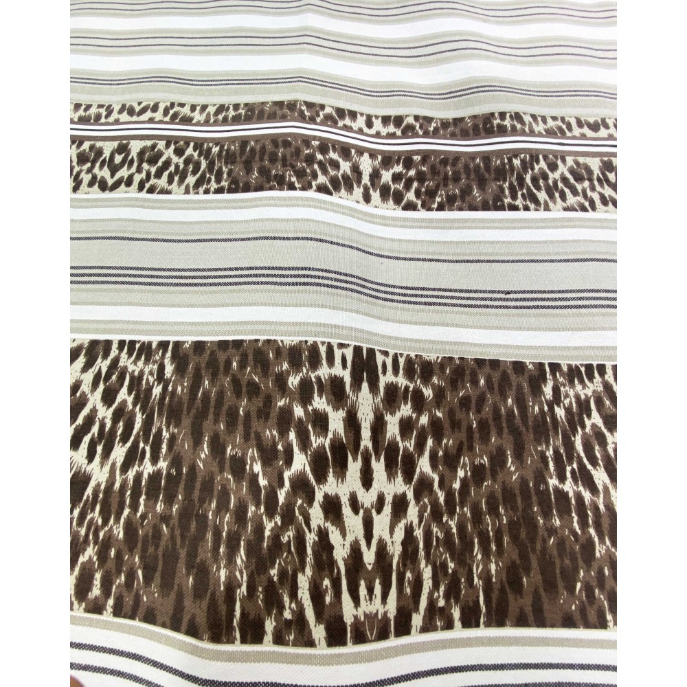 SERVIETTE DE PLAGE FOUTA LEOPARD SIZE LARGE avec sac à dos Beach KEEP CALM CM.100X200