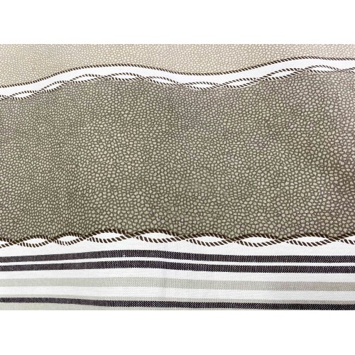 TOALLA DE PLAYA fouta BOY BEIGE talla GRANDE con Mochila de playa KEEP CALM CM.100X200
