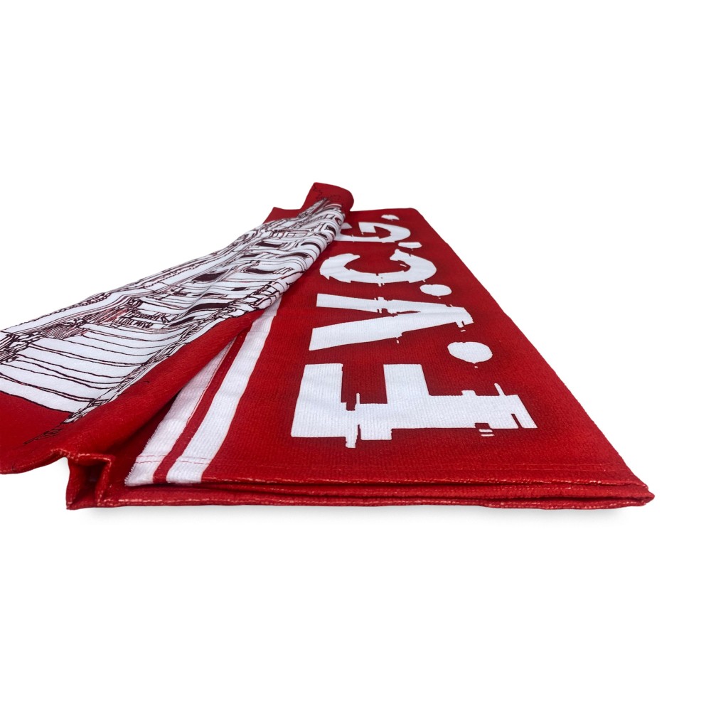 BEACH TOWEL IN TERRY CLOTH TORO MEMORIAL LARGE SIZE CM. 90 X 170