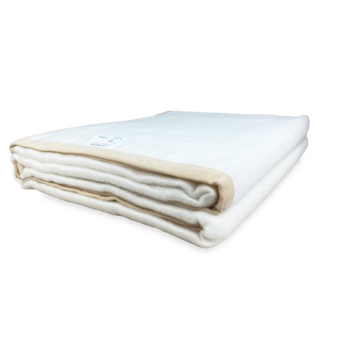 COPERTA HARMONY Peso Medio in PURA LANA VERGINE E TENCEL estratto da Eucalipto e Faggio