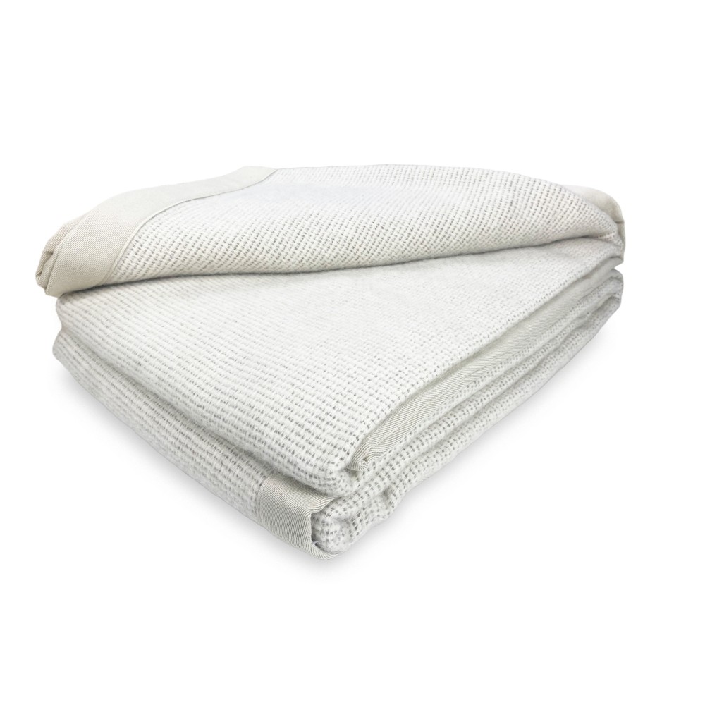 Manta ligera de verano hecha de lana de alpaca y lana merino hecha en Italia