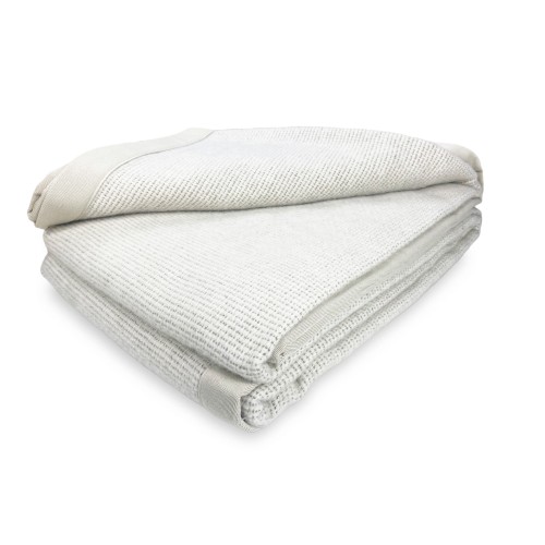 Coperta leggera estiva in lana di alpaca e lana merino  prodotta in Italia