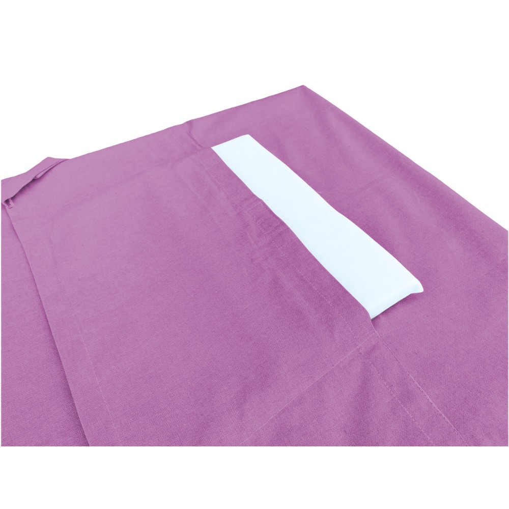 Serviette de plage en pur coton transat avec coins élastiques
