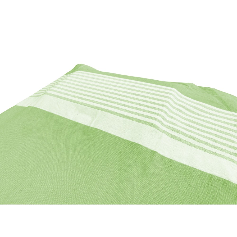 Serviette de plage en pur coton transat avec coins élastiques