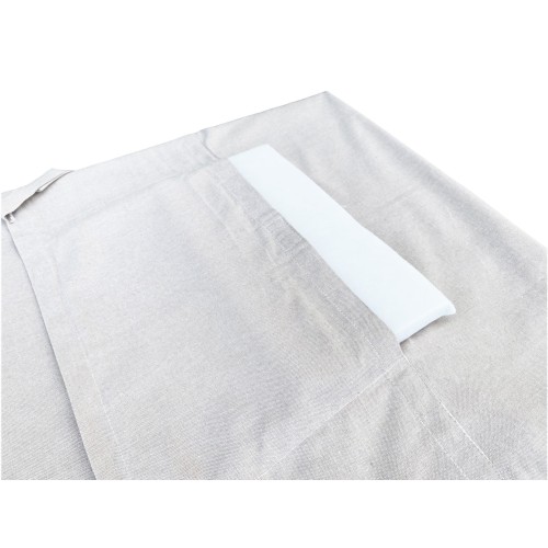 Serviette de plage en pur coton transat avec coins élastiques