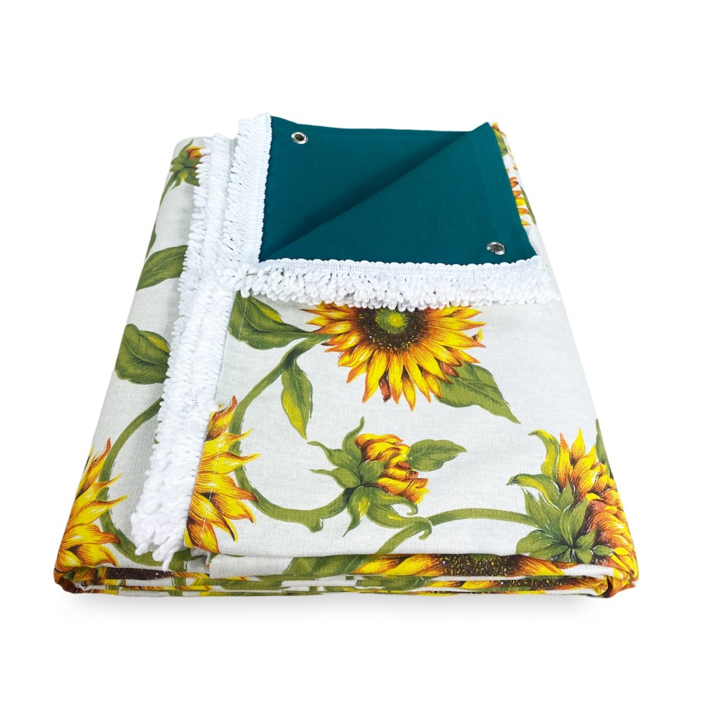 OUTDOOR-MARKISE GARDEN bedruckt SONNENBLUME verpackt