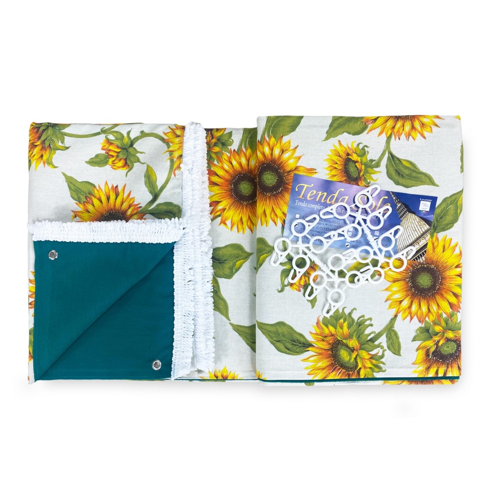 OUTDOOR AWNING GARDEN printed SUNFLOWER packaged