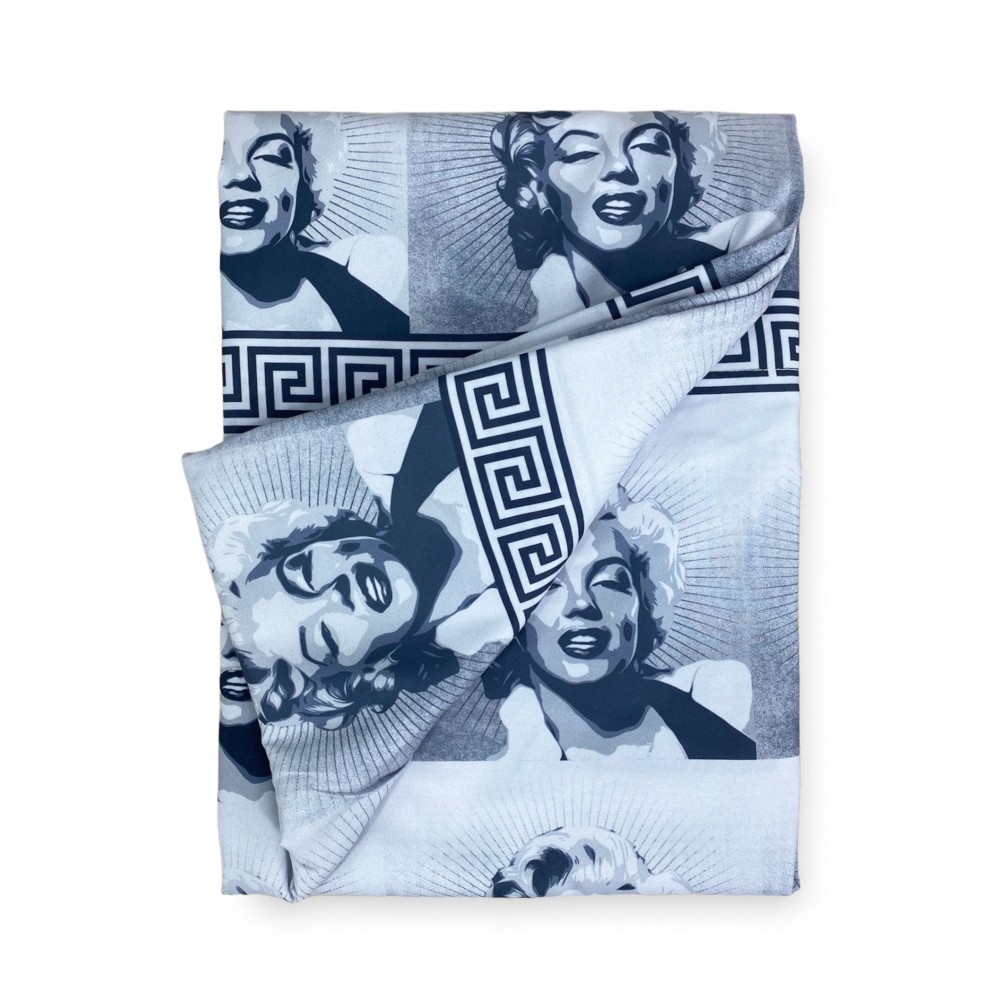 CORTINA MARILYN MONROE CM. 150X280 Empaquetado Hecho en Italia
