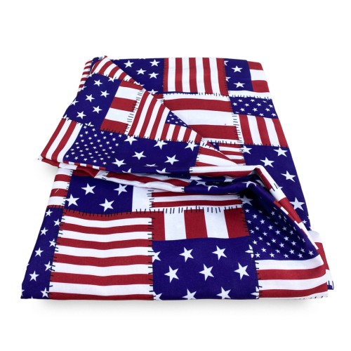 TENDA AMERICA AMERICANA U.S.A. cm.140X280 Made in Italy