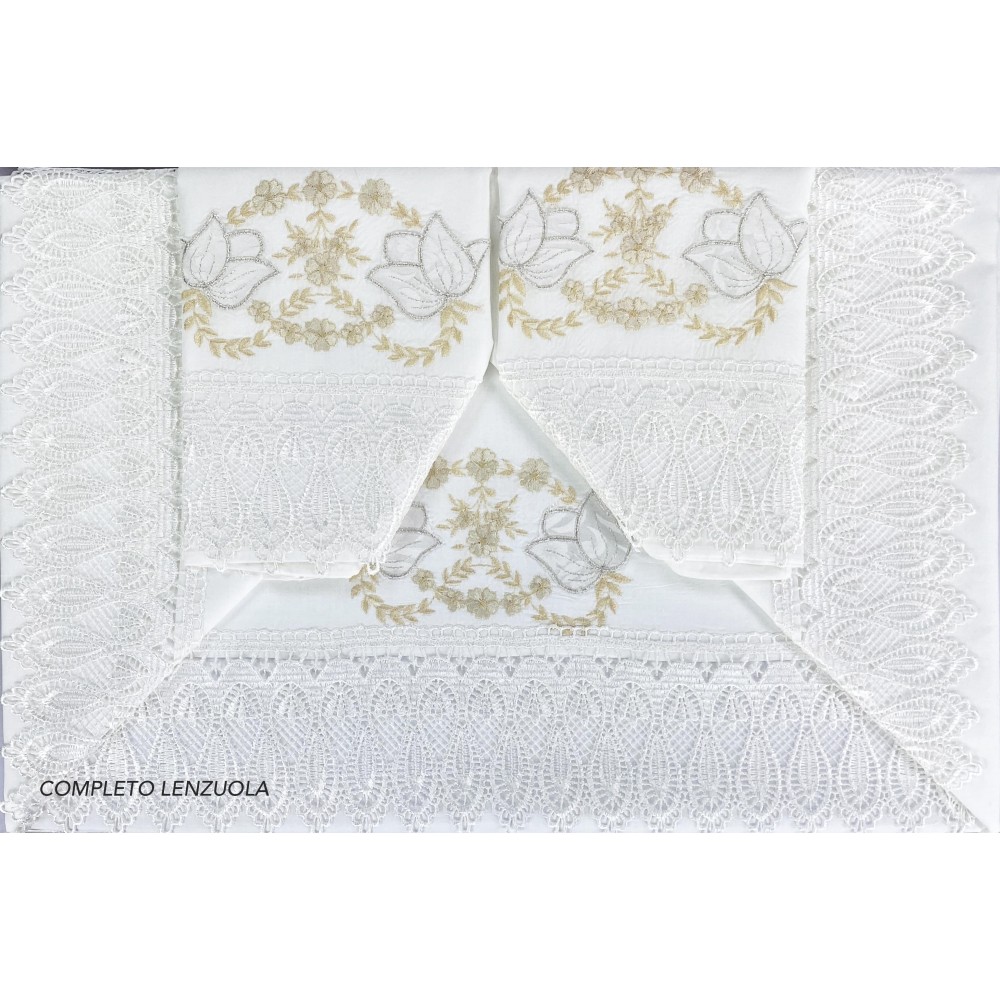 COUVRE-LIT EN DENTELLE MACRAMÉ BRODÉE CRÈME ET IDÉE DE MARIÉE DRAP DE LIT