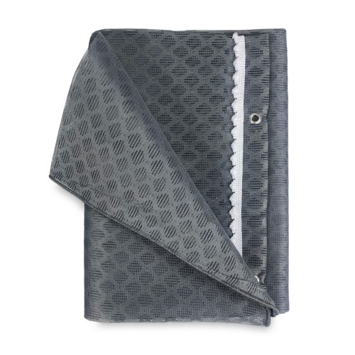 Extra quality solid grey diamond net net tent