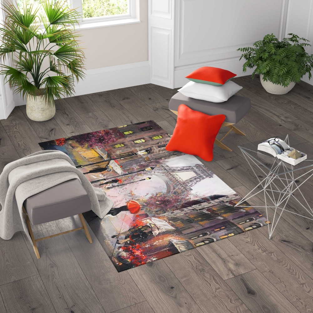 FANTASY HD RUG contemporary bedroom and living room PARIS