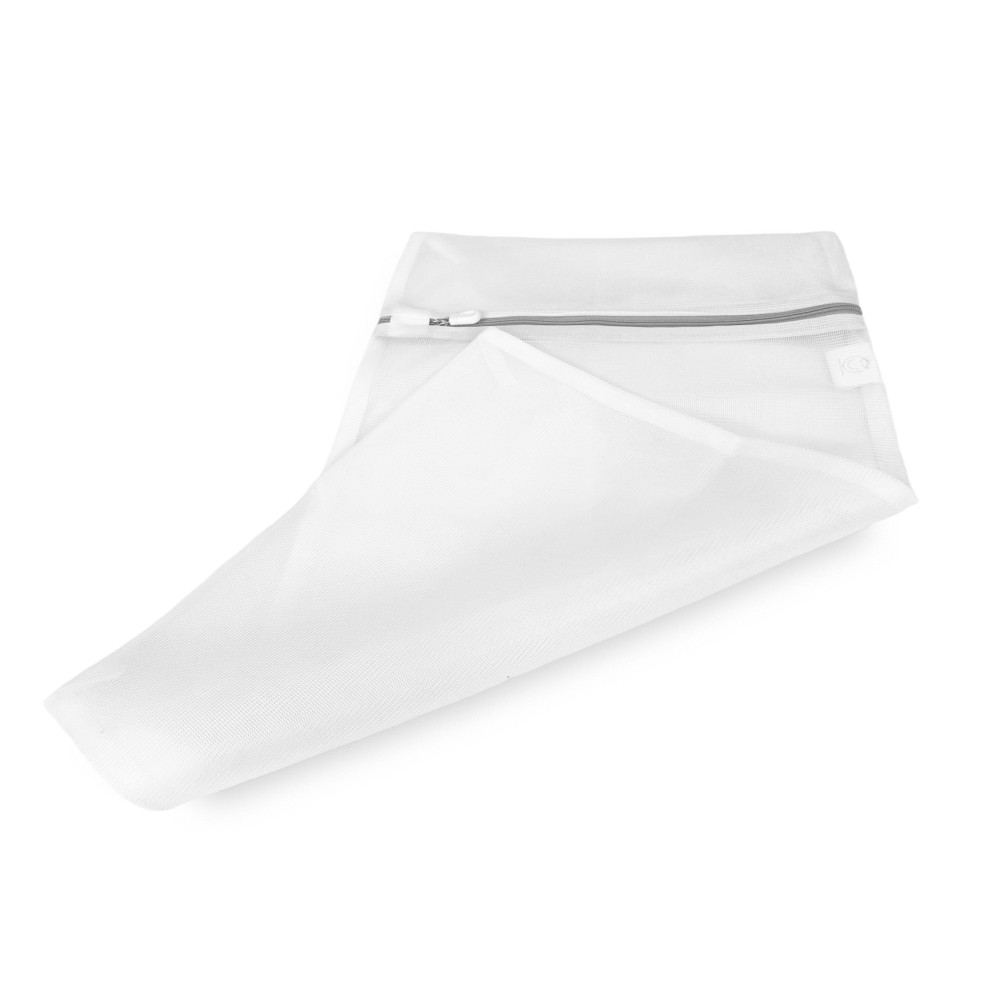 Bolsas de lavandería Ojo de buey con malla fina con cremallera para LAVADORA para lavar ropa de cama