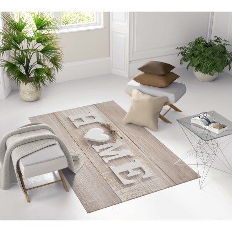CARPET FANTASY HD chambre moderne et salon SHABBY CHIC HOME coeur blanc