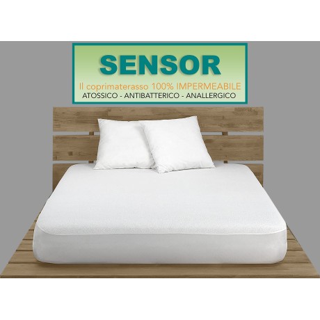 HOUSSE DE MATELAS SANITAIRE IMPERMÉABLE ANTI-ACARIENS 2