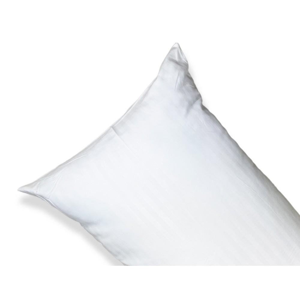 LAKENSET aus weicher Mikrofaser SOLID WHITE 2 SQUARE Doppelbett ohne Bügeln