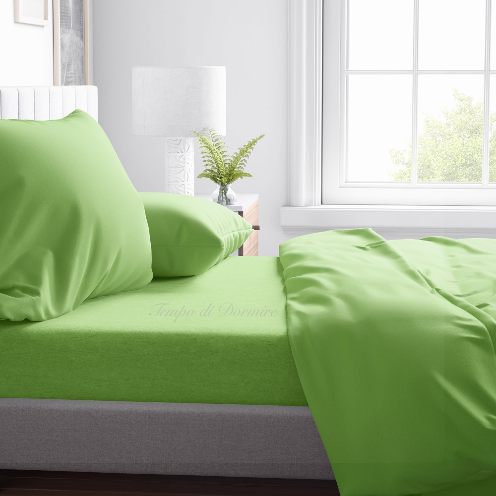Säuregrünes Bett-Set