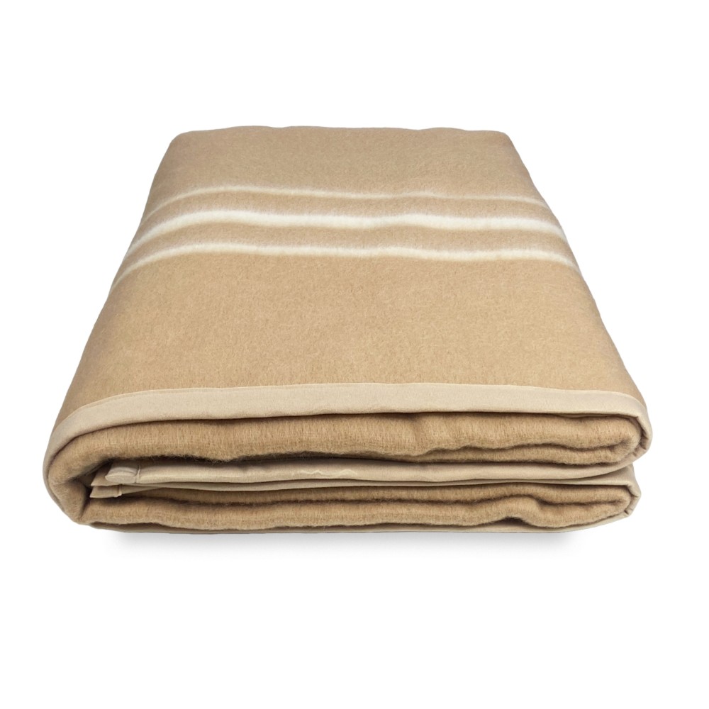 WOOL BLEND BLANKET WINTER AURORA