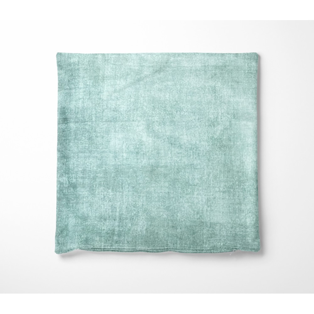 Kissenbezüge ARREDO VELVET Grün aus weichem Samt, fleckenbeständigem Stoff cm. 40 - 50 - 60 Hergestellt in Italien