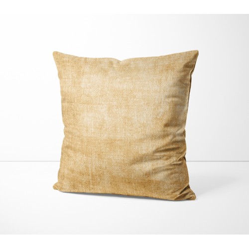 Kissenbezüge VELVET OCHRE FURNITURE aus weichem Samt, fleckenbeständigem Stoff cm. 40 - 50 - 60 Hergestellt in Italien