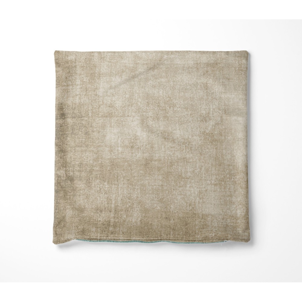 Pillowcases for Cushion VELVET BEIGE FURNITURE Dove Grey in Soft Velvet Stain-Resistant Fabric cm. 40 - 50 - 60 Made in Italy