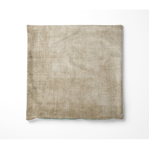 Fundas de almohada para acolchar MUEBLES DE TERCIOPELO BEIGE Gris Paloma en tela suave de terciopelo resistente a manchas cm cm.