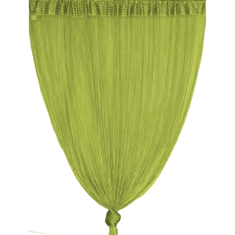 Vivienne CORTINA DE ALAMBRE para puerta CM. 150X300 color sólido VERDE
