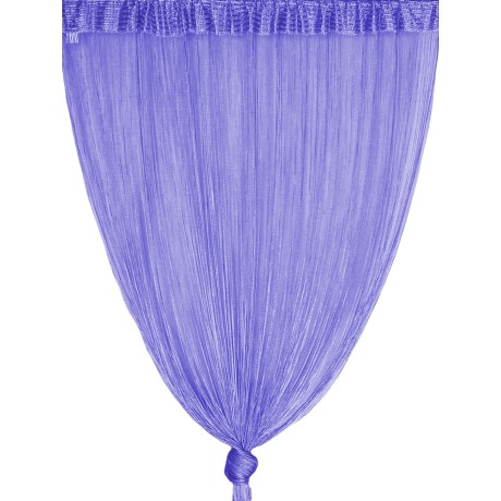 TENDA a FILI Vivienne per porta  CM. 150X300 tinta unita LILLA 2