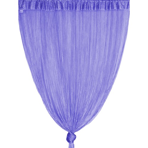 TENDA a FILI Vivienne per porta  CM. 150X300 tinta unita LILLA
