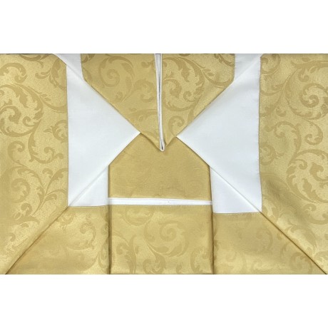 bauletto lenzuolo copriletto oro 2