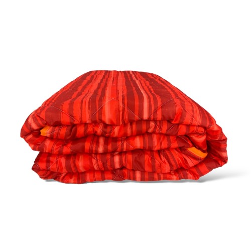 COLCHA ACOLCHADA LAZO © RAYAS Burdeos Rojo Burdeos Made in Italy