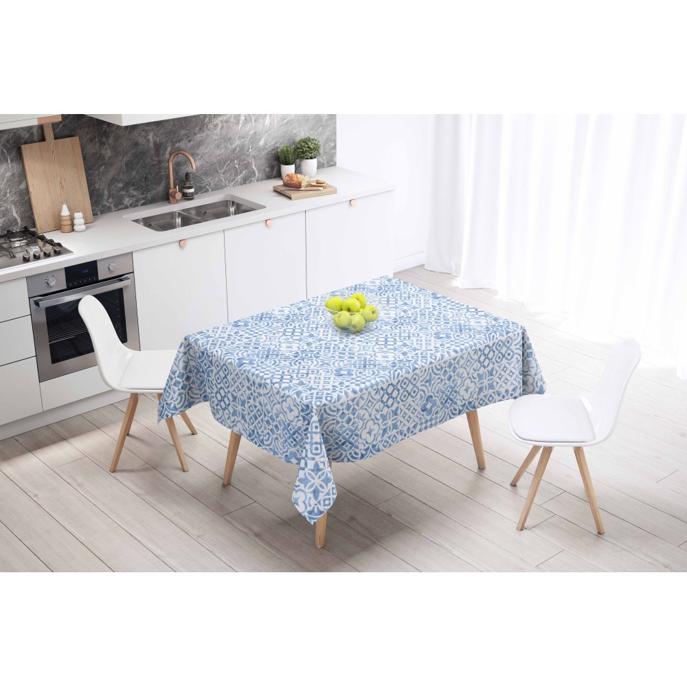 TOVAGLIA LIMA © in TELA CERATA plastificata LAVABILE idrorepellente in PVC MAIOLICA Mare Made in Italy