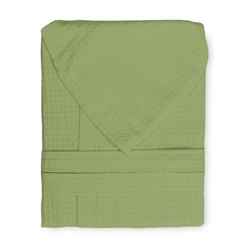 ACCAPPATOIO Nido Ape BEE© in Puro cotone con Cappuccio da Adulto VERDE