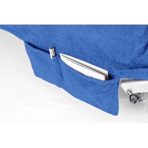 BEACH TOWEL SUNBED in pure cotton terry BEDDY BEACH © with pockets SIZE CM. 75 X 190 and BEACH backpack